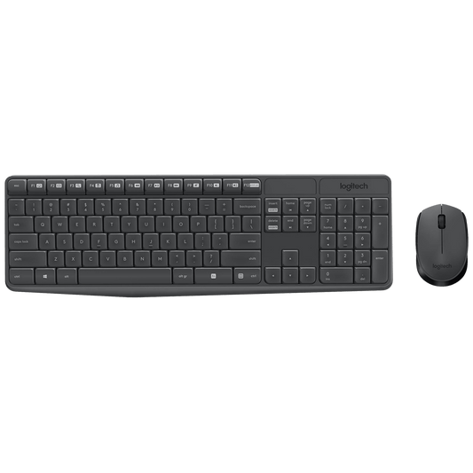 Logitech Tastatura + miš, bežični set, 2.4 GHz - MK235