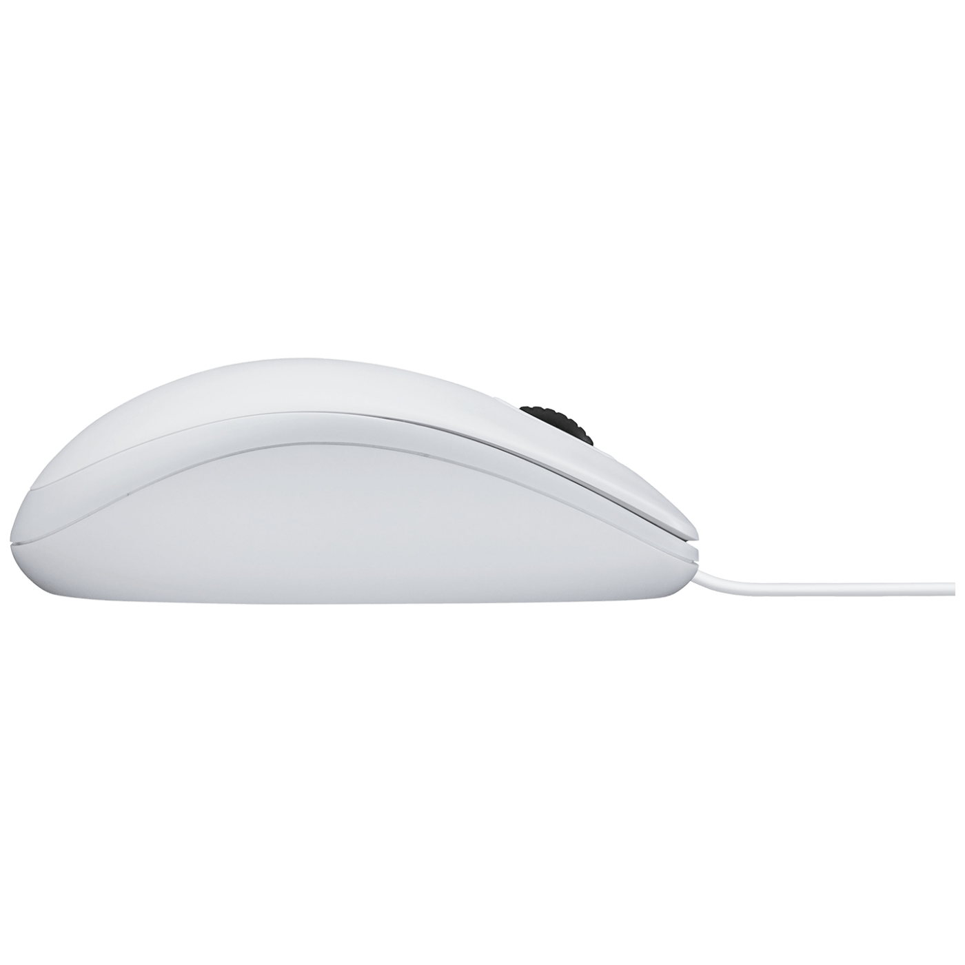 Logitech Miš optički, 800 dpi, 3 tipke, USB - B100 White