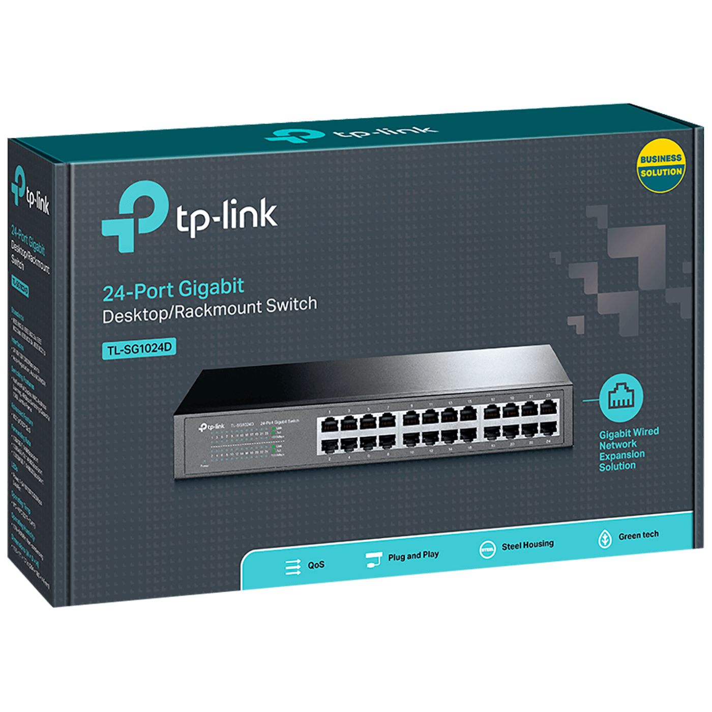 TP-LINK 24-Portni switch, 24x10/100/1000 Mbps - TL-SG1024D
