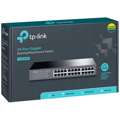 TP-LINK 24-Portni switch, 24x10/100/1000 Mbps - TL-SG1024D