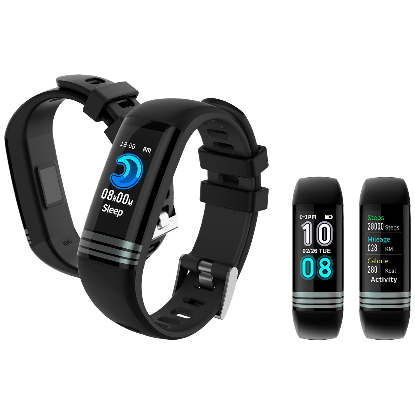 MeanIT Sat pametni, sport, termometar - M10 termo