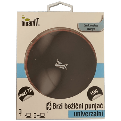 MeanIT Punjač bežični, brzi 15W, univerzalni - BPM1
