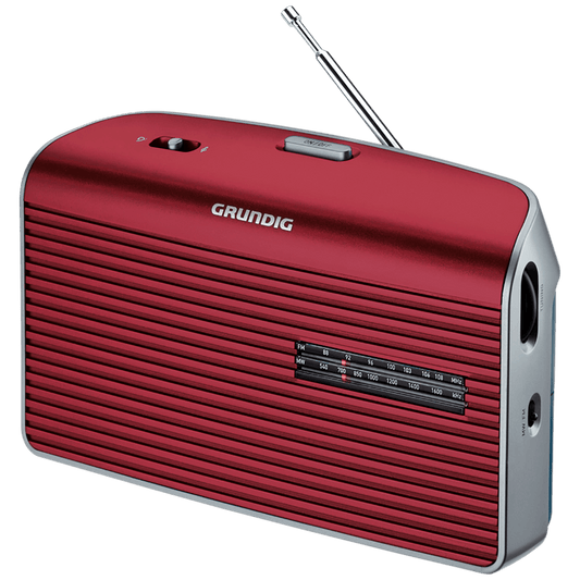 Grundig Radio prijemnik, AM - FM - Music 60 Red/Silver