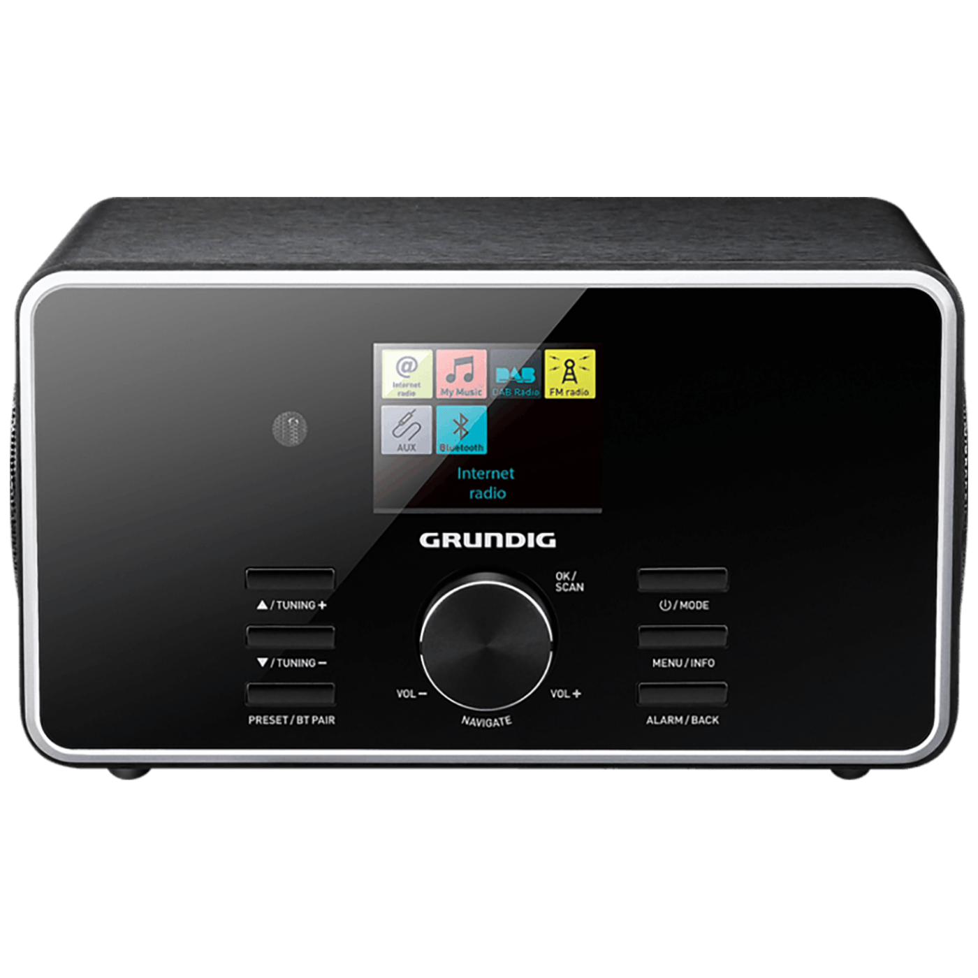 Grundig Internet radio, FM, DAB, Bluetooth - DTR 5000 X Black