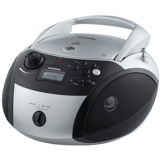 Grundig Radio prijemnik, CD player, Bluetooth - GRB 3000 BT Srebreno / Crna