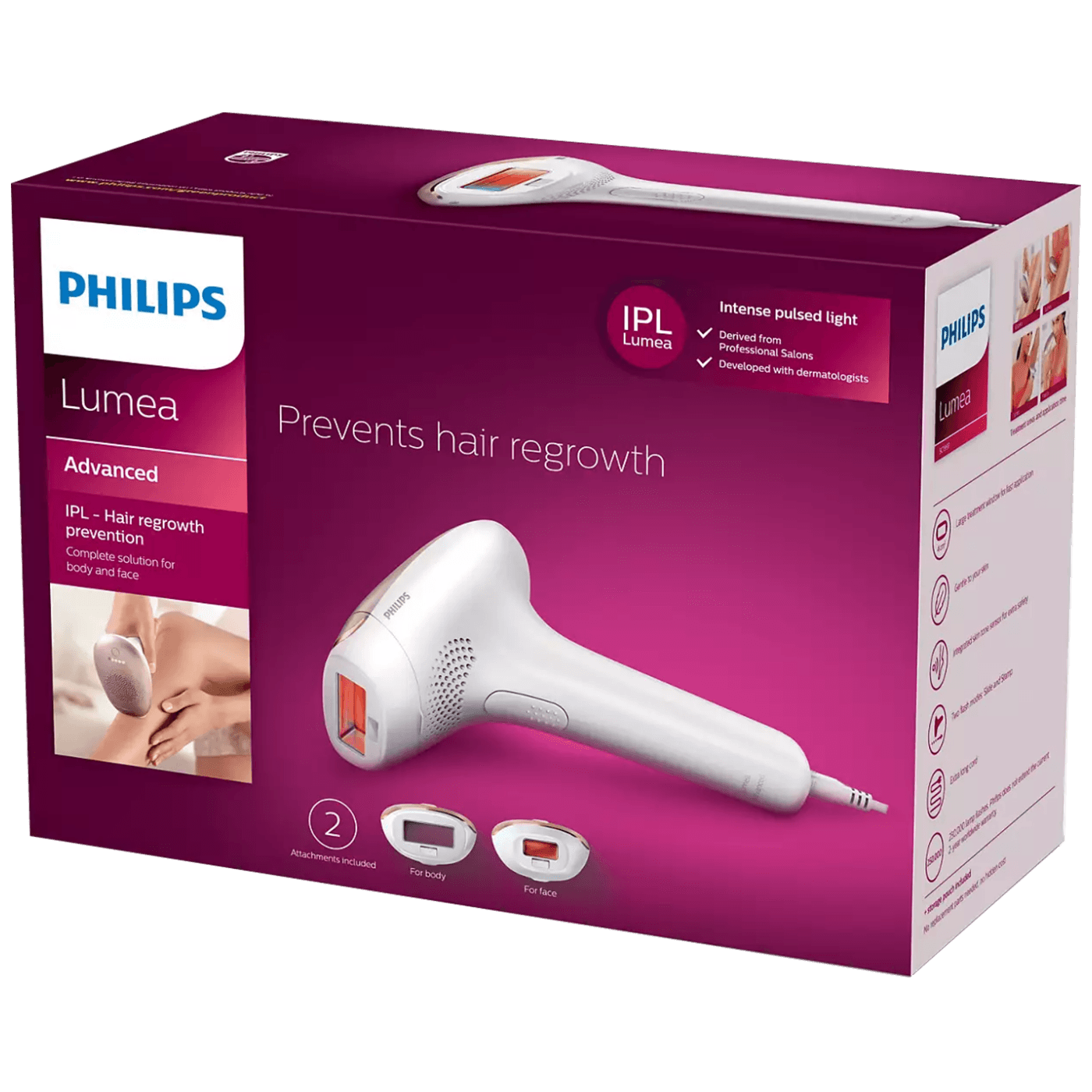 Philips IPL Aparat za uklanjanje dlačica, Lumea Advance -  SC1997/00