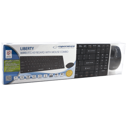 Esperanza Tastatura + miš, bežični set - EK122K