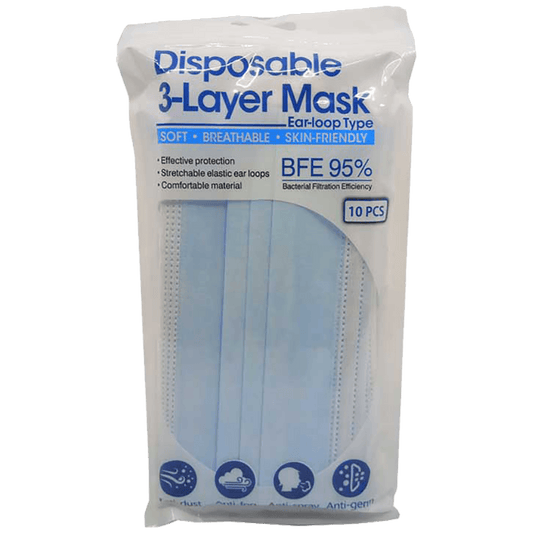 Esperanza Maska za lice, zaštitna, troslojna, 10 kom - EPM002