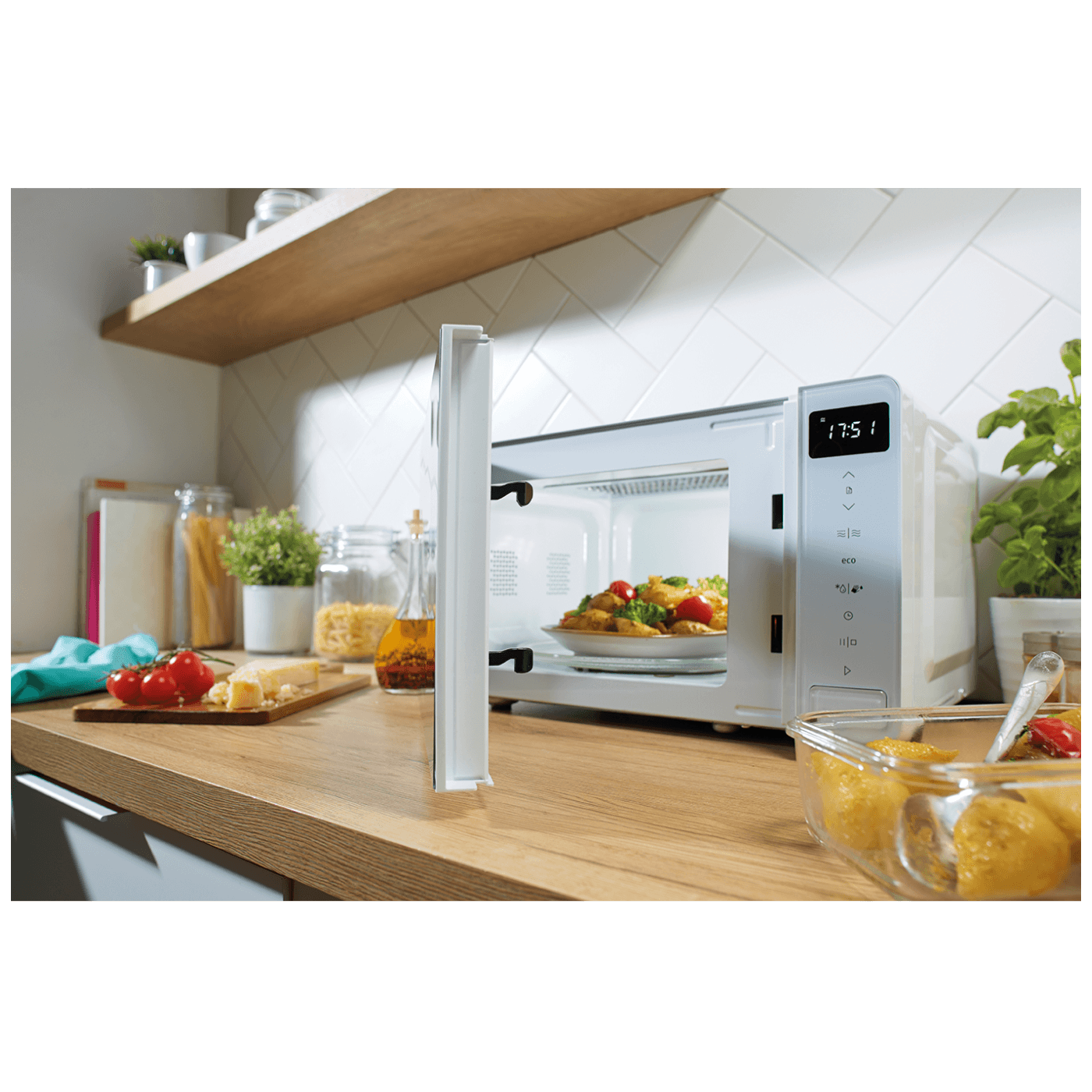 Gorenje Mikrovalna pećnica, 800W, 20 lit., bijela - MO20S4W