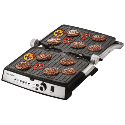Goldmaster Grill kontaktni, granitni premaz, otvaranja za 180°, 2000W - GM-7450K Tostmix - Red