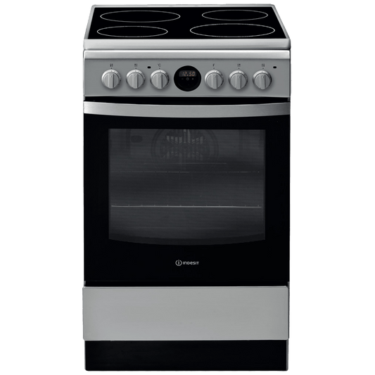 Indesit Štednjak, 4 staklokeramičke ringle, pećnica 59 lit., 50cm, A - IS5V5CCX/EU