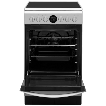 Indesit Štednjak, 4 staklokeramičke ringle, pećnica 59 lit., 50cm, A - IS5V5CCX/EU