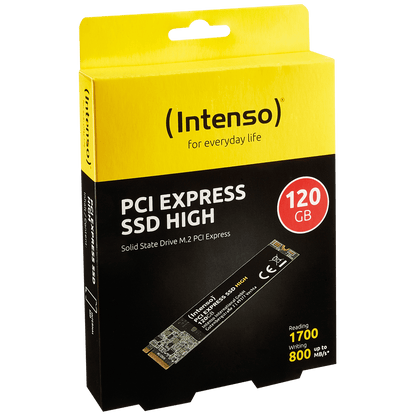(Intenso) SSD M.2 2280, PCIe, kapacitet 120 GB - SSD M.2 PCIe 120GB/High