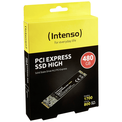 (Intenso) SSD M.2 2280, PCIe, kapacitet 480 GB - SSD M.2 PCIe 480GB/High