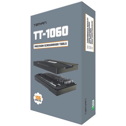 Toman Set alata, precizni odvijači, 106 kom - TT-1060