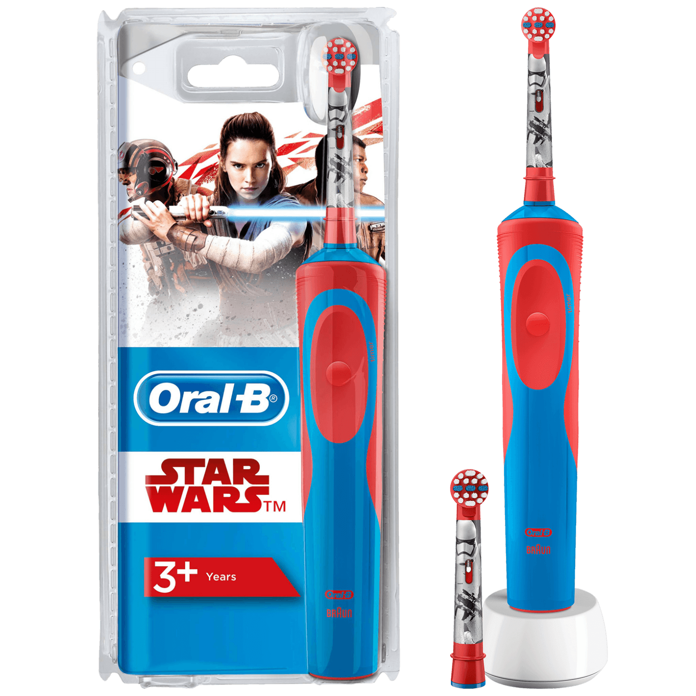 Braun Četkica za zube, električna, 2 nastavka - ORAL-B Star Wars