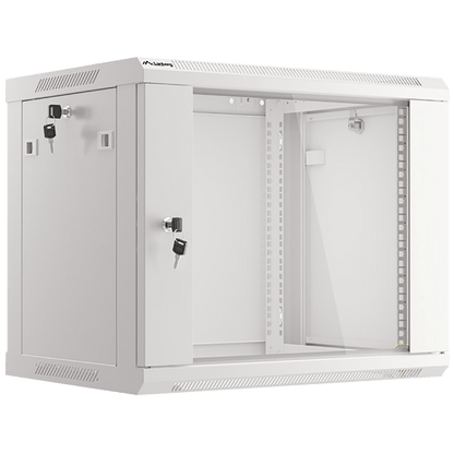 Lanberg Rack Ormar, 600 / 507 / 450 mm - RACK CABINET 9U, 19", Gray