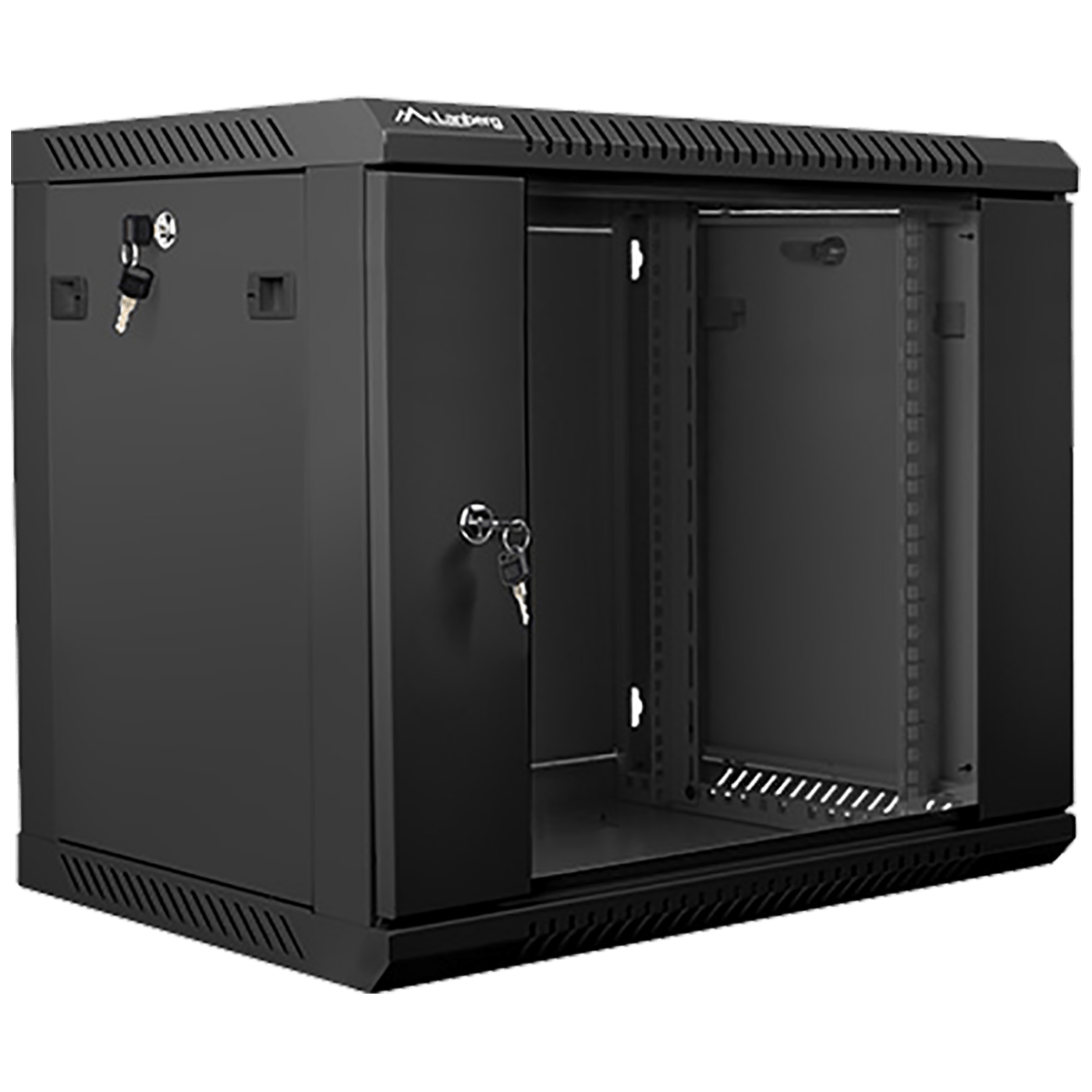 Lanberg Rack Ormar, 600 / 507 / 450 mm - RACK CABINET 9U, 19", Black