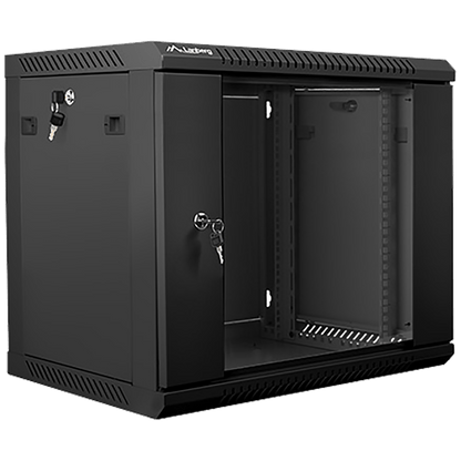Lanberg Rack Ormar, 600 / 507 / 450 mm - RACK CABINET 9U, 19", Black