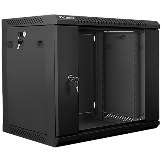 Lanberg Rack Ormar, 600 / 507 / 450 mm - RACK CABINET 9U, 19", Black