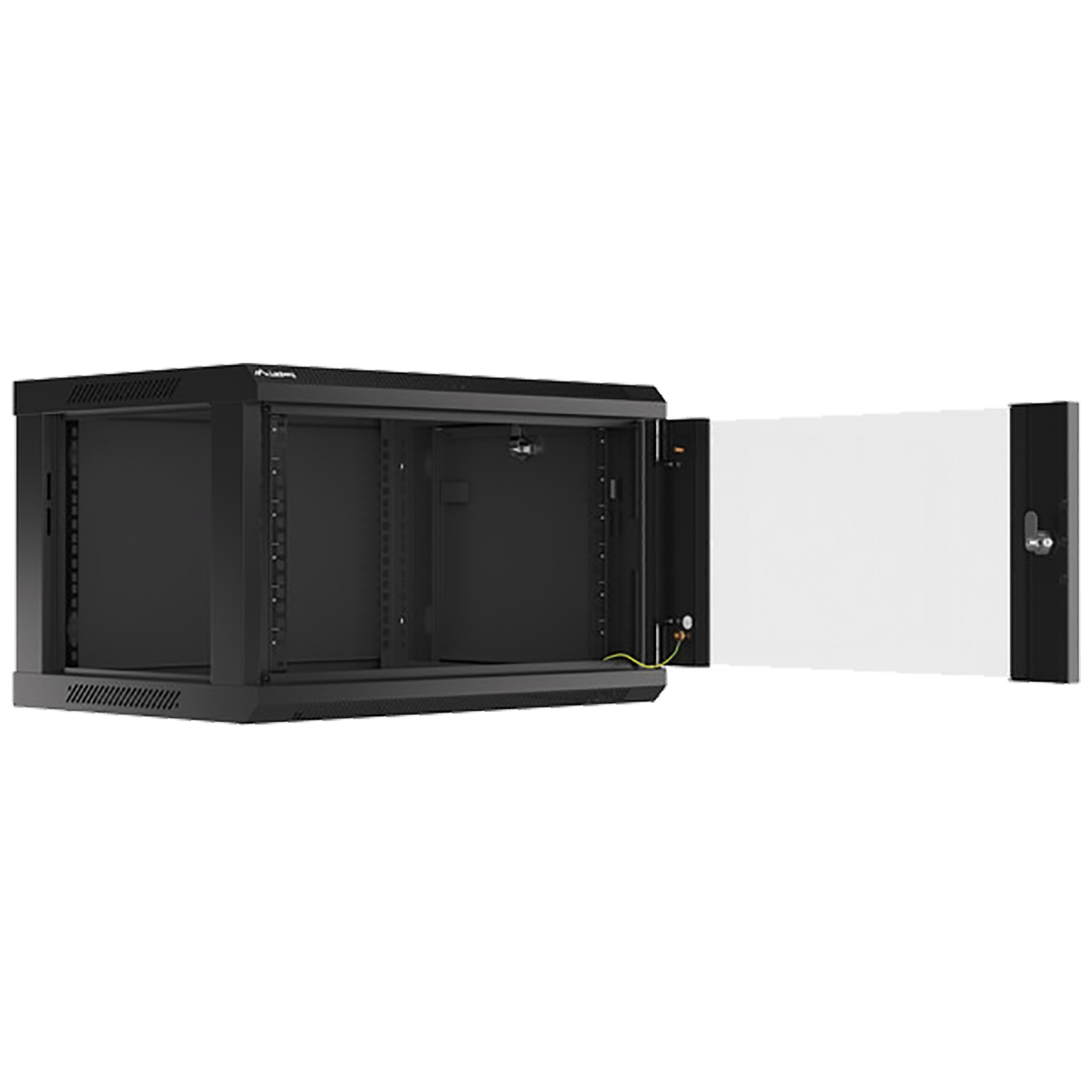 Lanberg Rack Ormar, 600 / 368 / 450 mm - RACK CABINET 6U, 19", Black