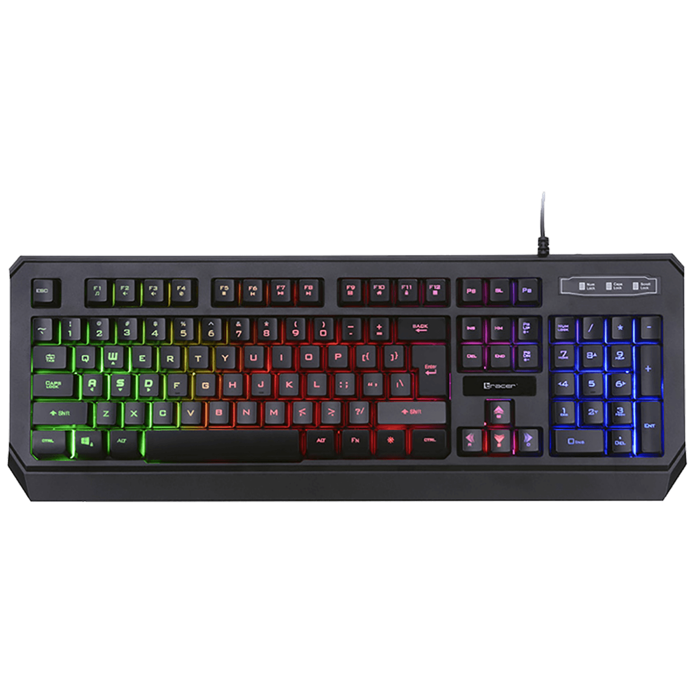 Tracer Tastatura sa LED osvjetljenjem, gaming - Lightray USB