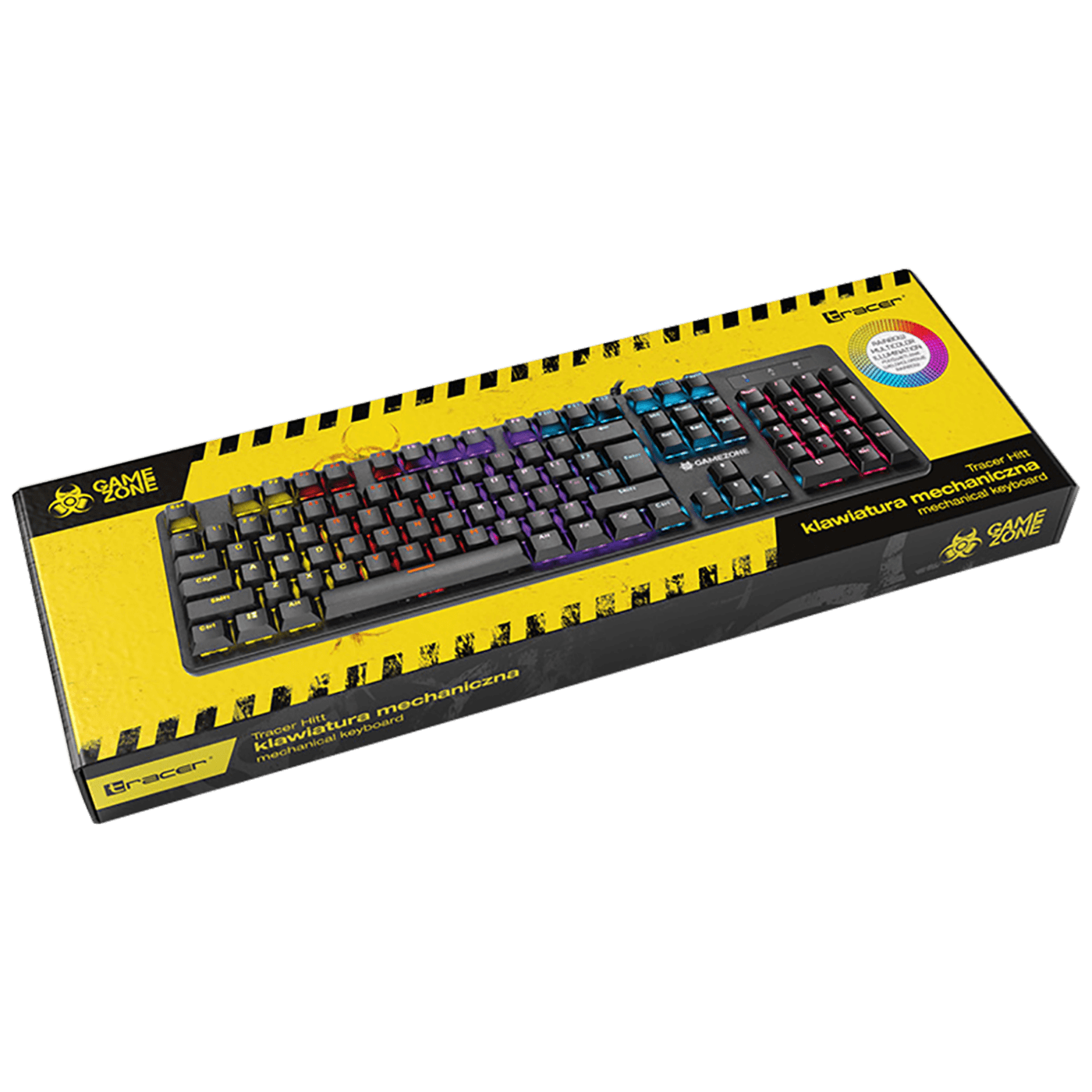 Tracer Tastatura sa RGB osvjetljenjem, gaming, mehanička - GAMEZONE HITT