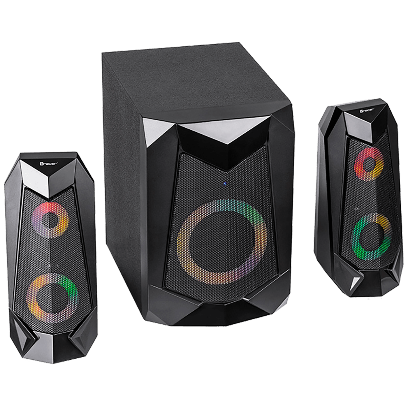 Tracer Zvučnici 2.1 sa RGB osvjetljenjem, Bluetooth - HI-CUBE 2.1 RGB FLOW