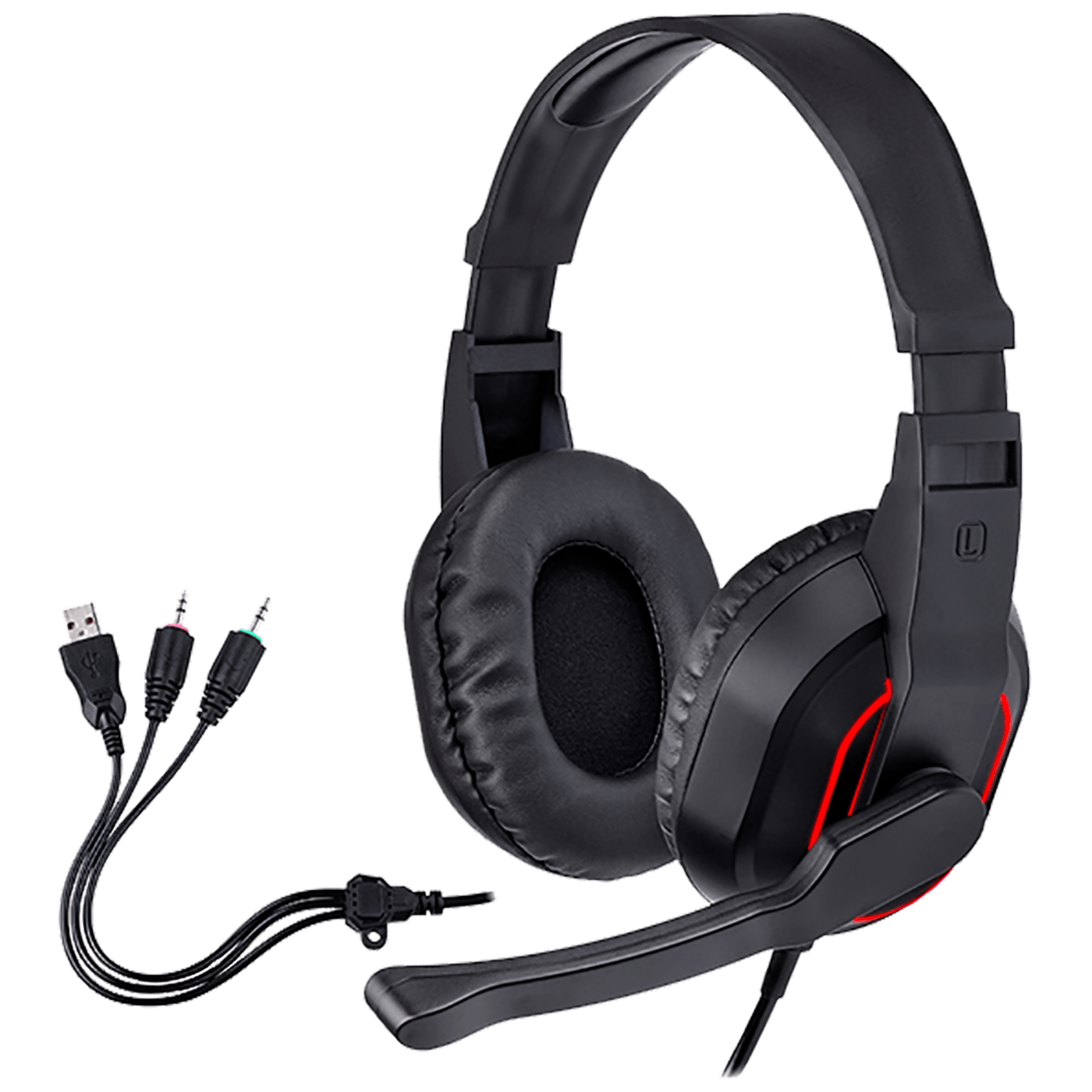 Tracer Slušalice sa mikrofonom, gaming, RGB, USB, 3.5mm - GAMEZONE RADIAN RGB FLOW