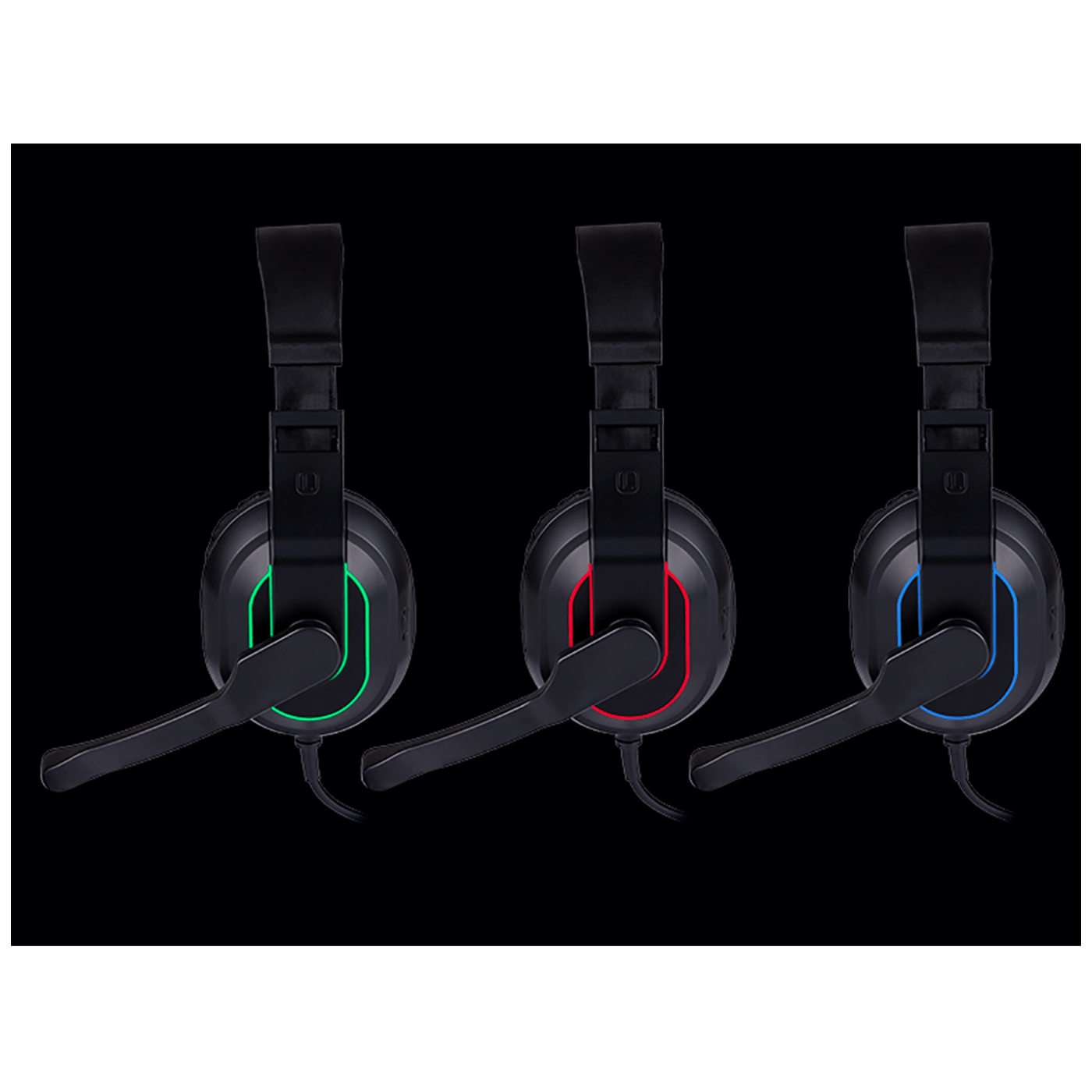 Tracer Slušalice sa mikrofonom, gaming, RGB, USB, 3.5mm - GAMEZONE RADIAN RGB FLOW