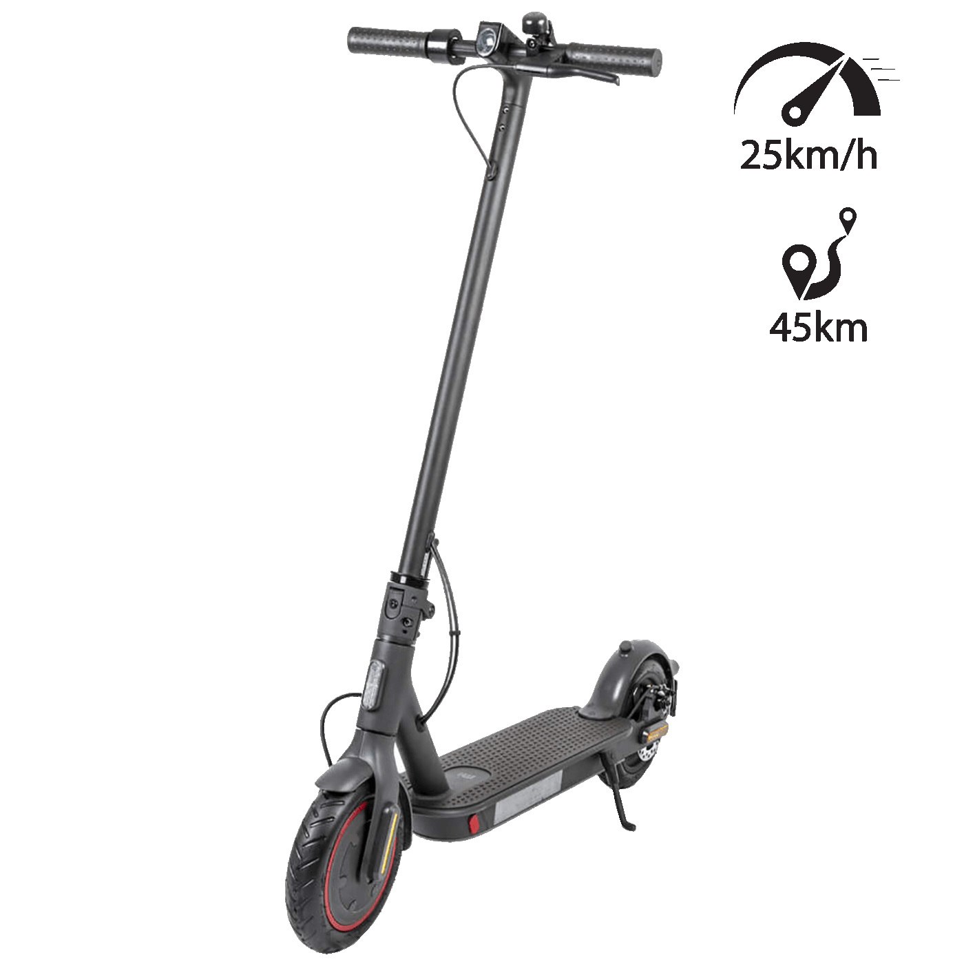 Xiaomi Električni Romobil, 8.5" točkovi, 25 km/h, Domet do 45 km - Mi Electric Scooter Pro2