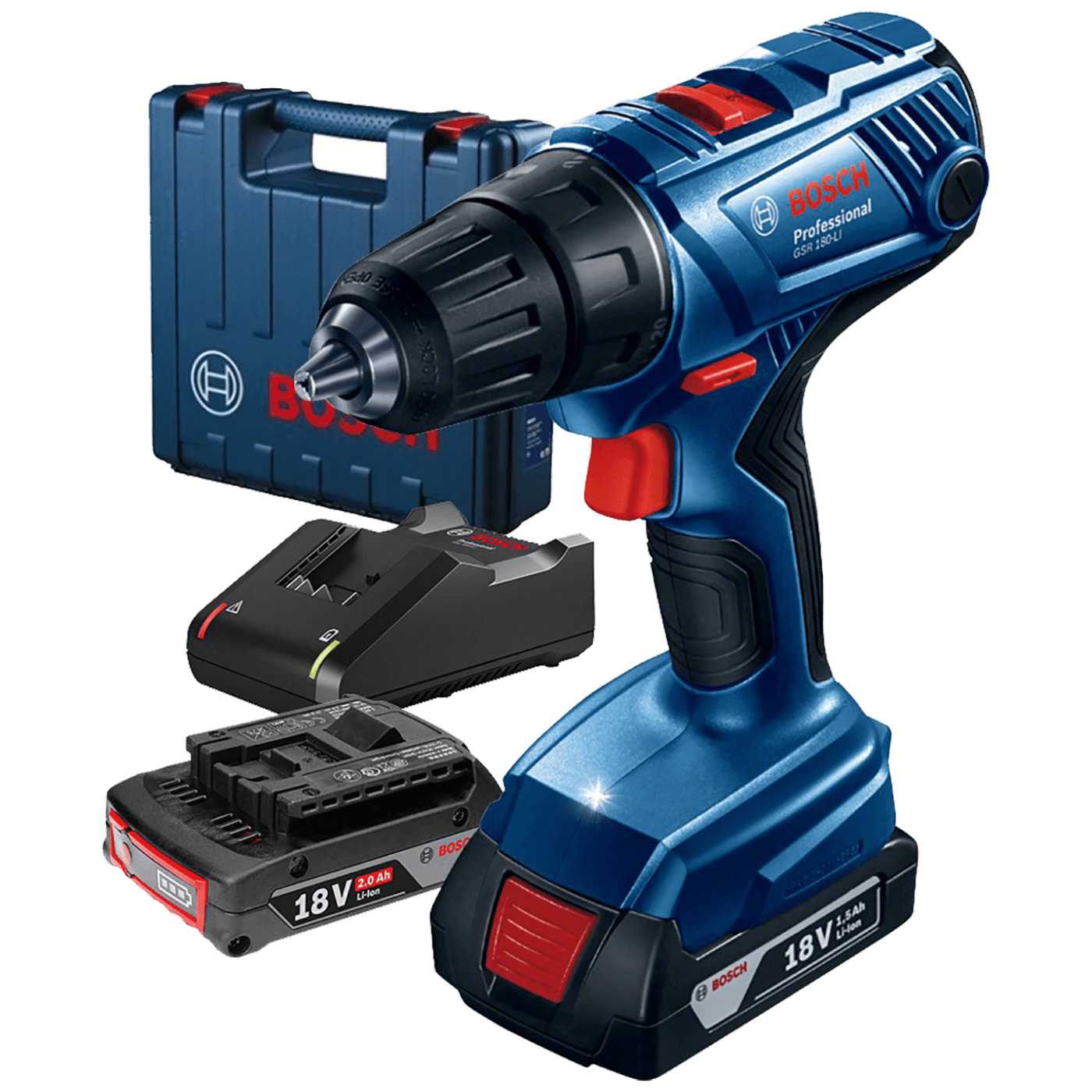 Bosch Bušilica akumulatorska, 18 V - GSR 180 LI