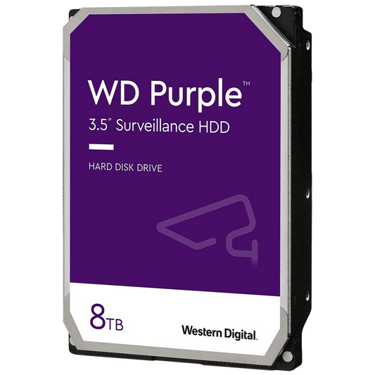 Western Digital Hard disk 3,5", 8TB, Caviar Purple, pog. za video nadzor - WD84PURZ