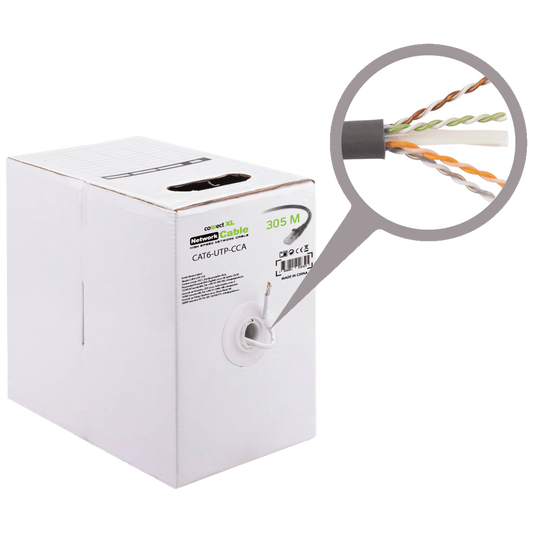 Connect XL Mrežni UTP kabl, CAT6, CCA, 305 met. - CAT6-UTP-CCA