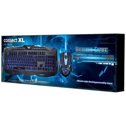 Connect XL Tastatura + miš, gaming set - CXL-KG250 Kit Gaming