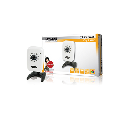 Konig Kamera IP, 1/4" VGA, 640x480/320x240, 30fps, unutrašnja - SEC-CAMIP30