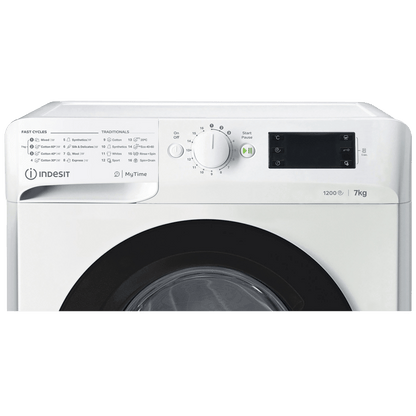 Indesit Mašina za veš, 1200 obrtaja, 7kg veša, A+++ - MTWE 71252 WK EE