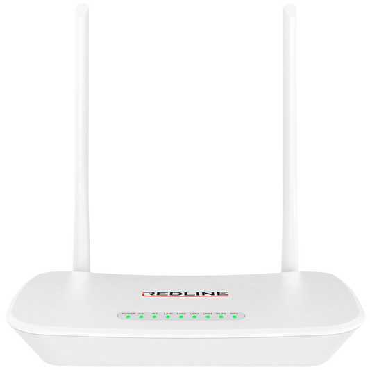 REDLINE Wireless N Modem xDSL/Router, 300Mbps, 4 port - RL-WMR2400