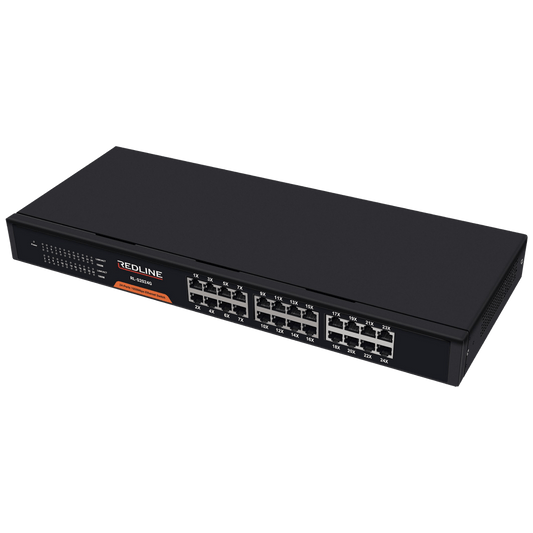 REDLINE 24-portni mrežni switch, 10/100/1000Mbps - RL-S2024G