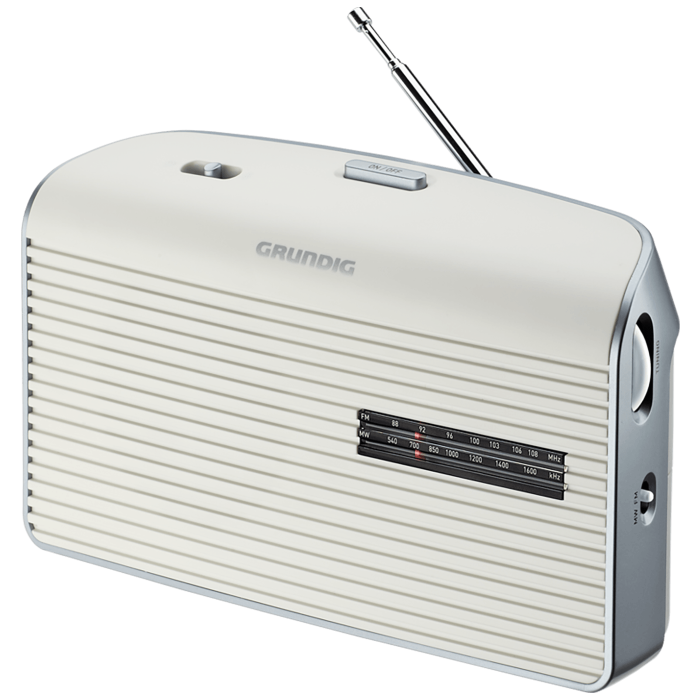 Grundig Radio prijemnik, AM - FM - Music 60 White/Silver