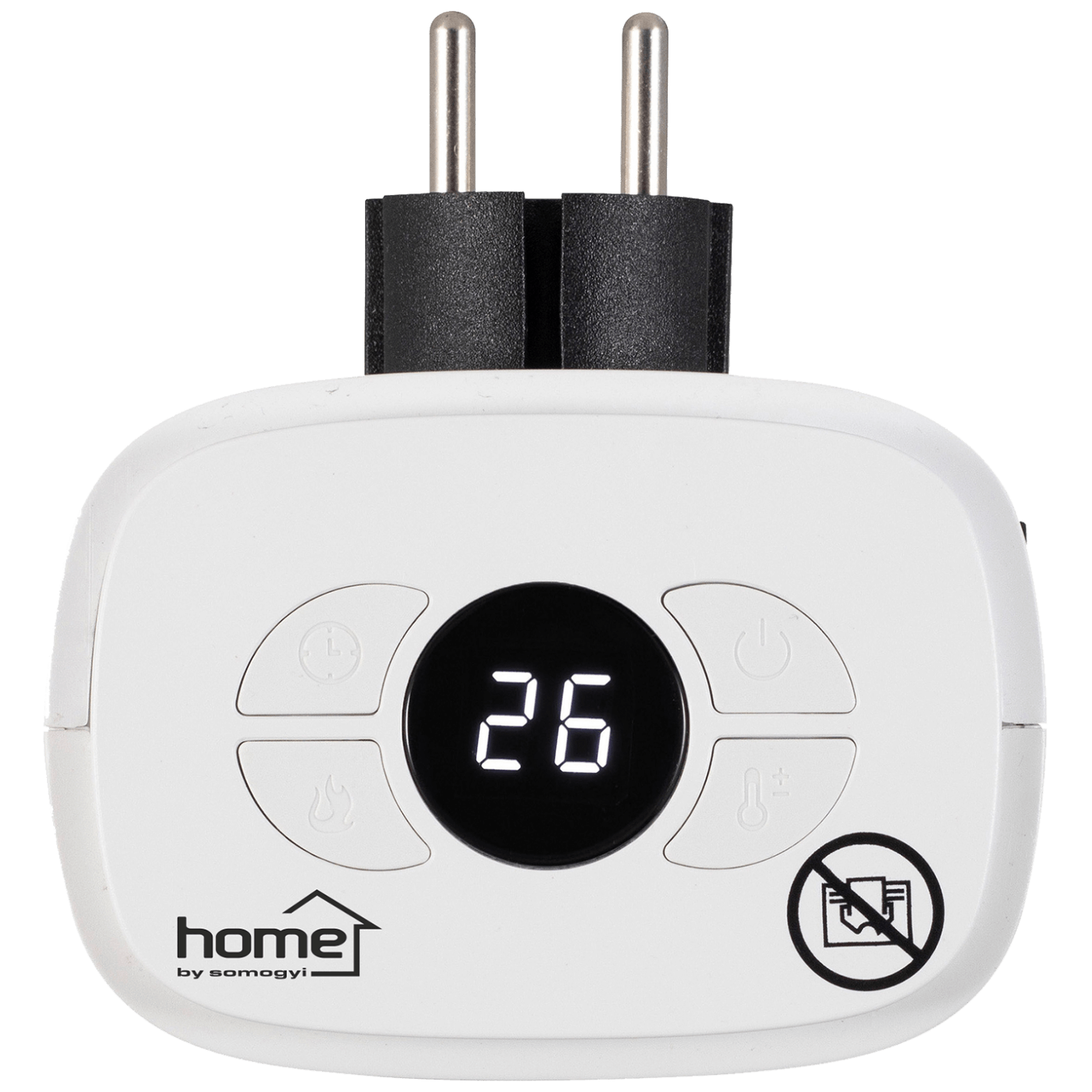 home Grijalica keramička, 400 W, efekt plamena - FKH 401