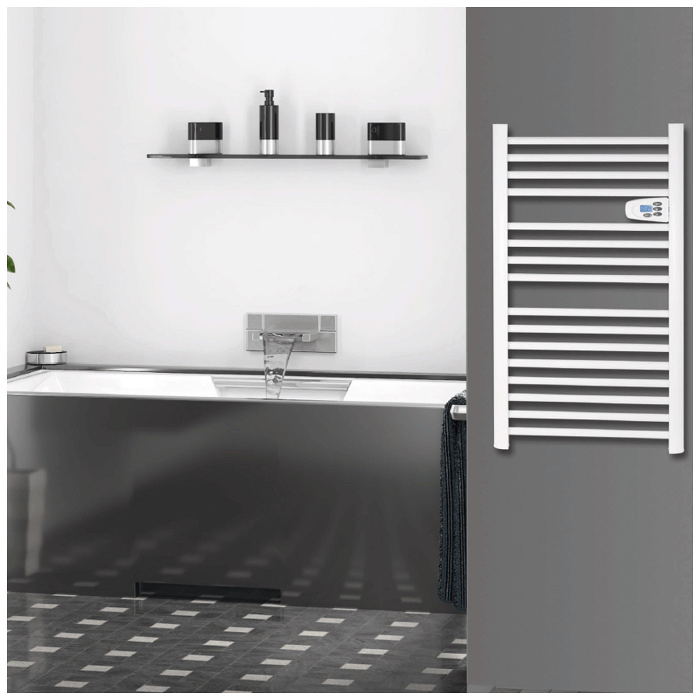 home Sušilo za ručnike, električno, zidno, 500 W - FKTW 501