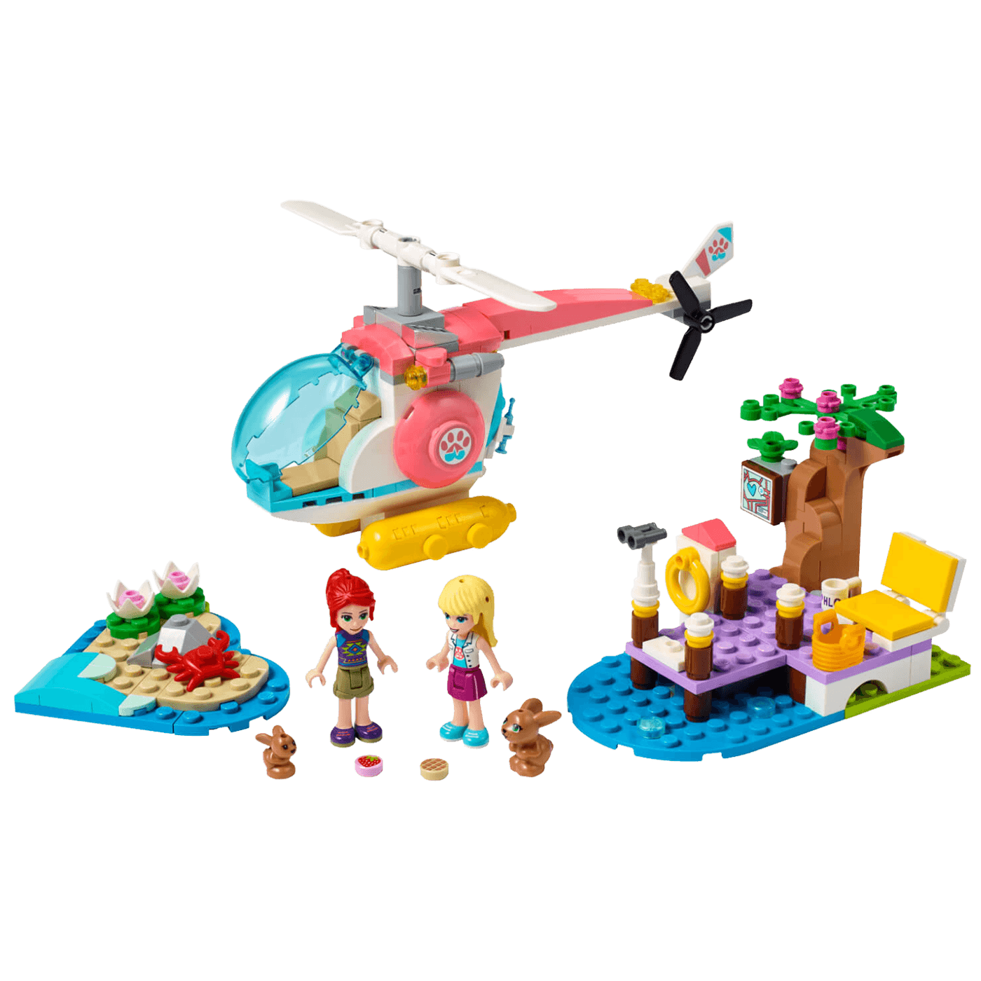 Lego Veterinarski spasilački helikopter, LEGO Friends