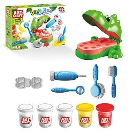 Dede Plastelin Set Dino Zubar 03677