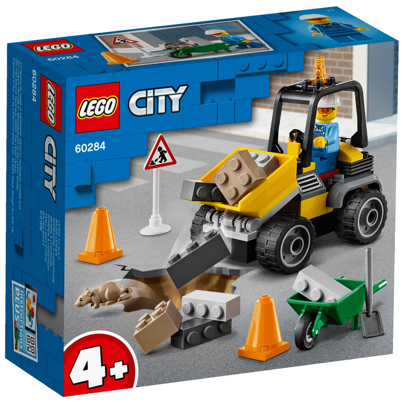 Lego Utovarivač za radove na cesti, LEGO City