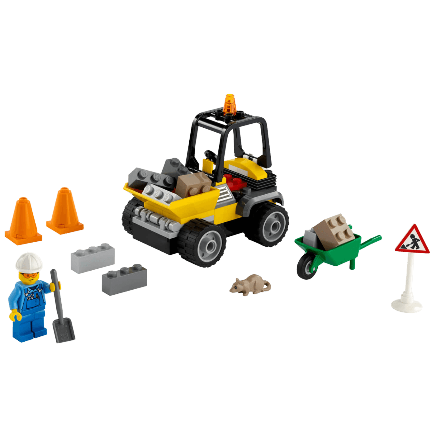 Lego Utovarivač za radove na cesti, LEGO City