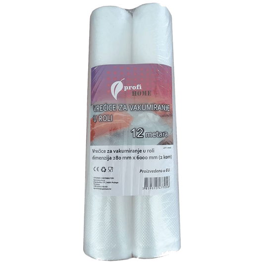 profi HOME Vrećice/Folije za vakumiranje u roli, 280 x 6000 mm, 2 kom - 453607