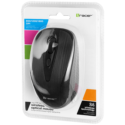 Tracer Miš bežični, 1600 dpi, 2.4 GHz, USB nano, Plug&Play - MOUSE JOY II RF NANO USB