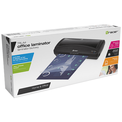 Tracer Laminator / Plastifikator A4, Home&Office - LAMINATOR TRL-A4