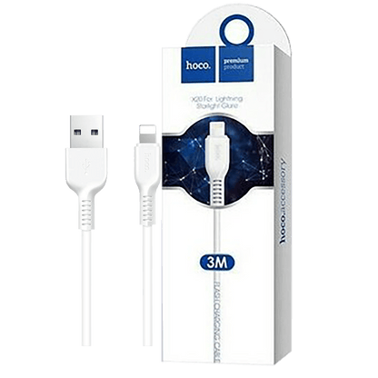 hoco. USB kabl za iPhone , Lightning kabl, dužina 3 met. - X20 Flash Lightning 3m